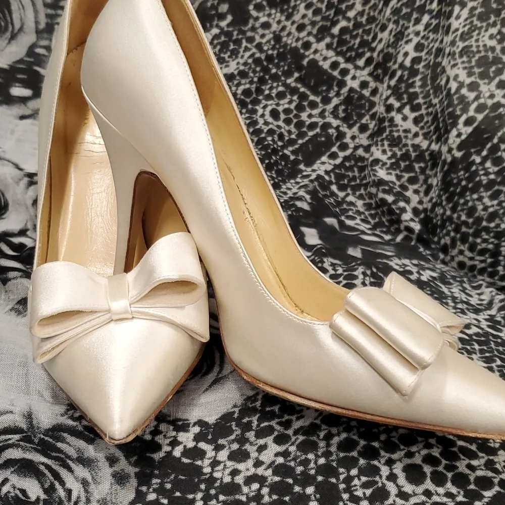 Kate Spade Bow Heels SZ 7